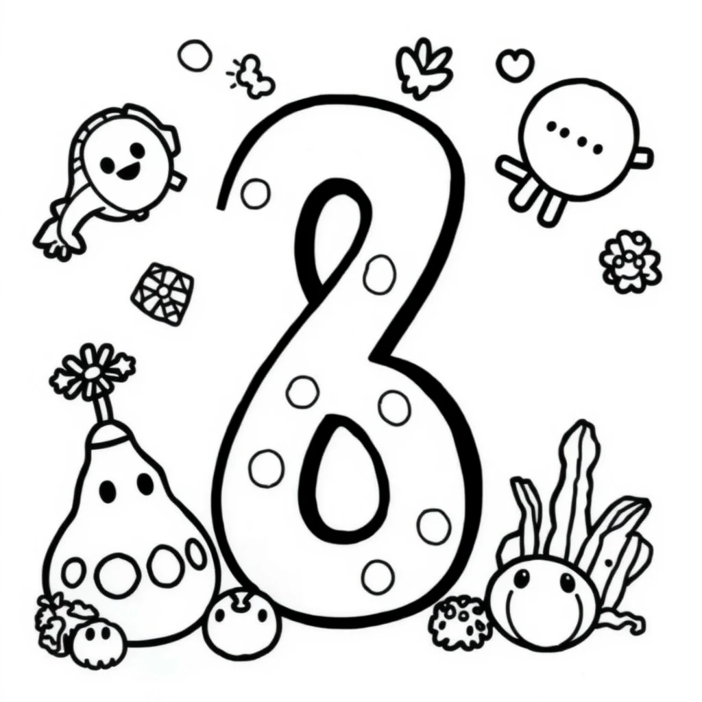 דף צביעה מספר 6 להדפסה