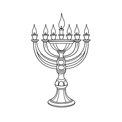 דף צביעה מנורת שמן עתיקה להדפסה